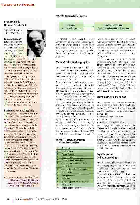 Vorschauseite 5: Die interne praktische Logopädieausbildung