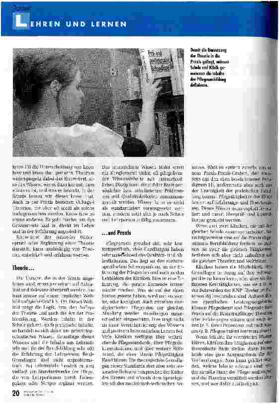 Vorschauseite 3: Ausbildung in zwei Welten?