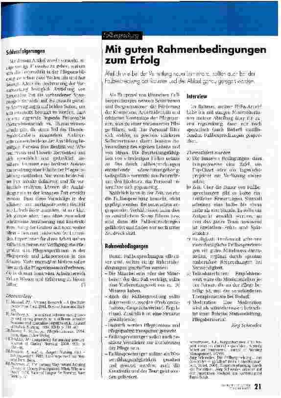 Vorschauseite 4: Ausbildung in zwei Welten?