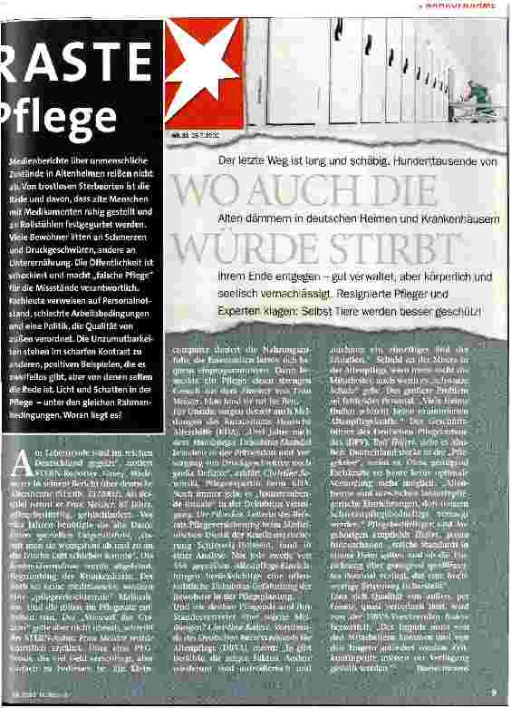 Vorschauseite 2: Kontraste in der Pflege