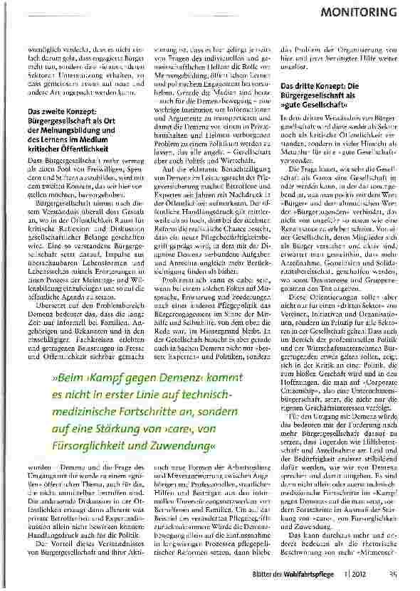 Vorschauseite 3: Verantwortung teilen, Fürsorglichkeit stärken