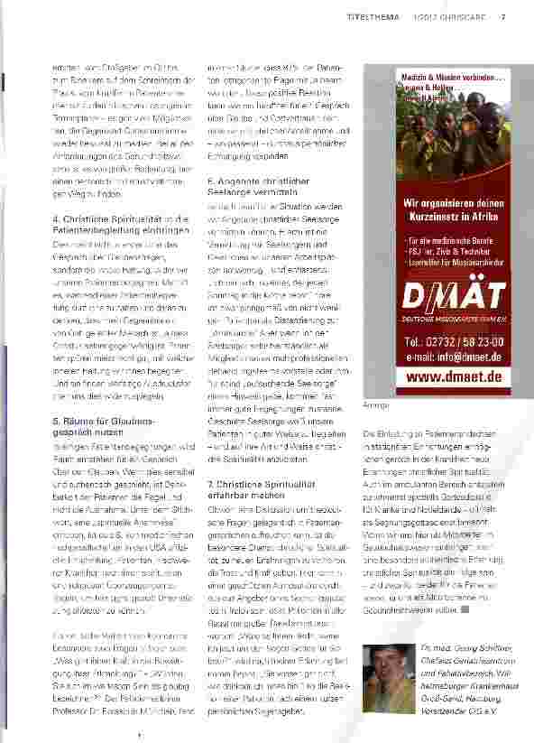 Vorschauseite 2: Spiritualität: alter Begriffneue Chancen
