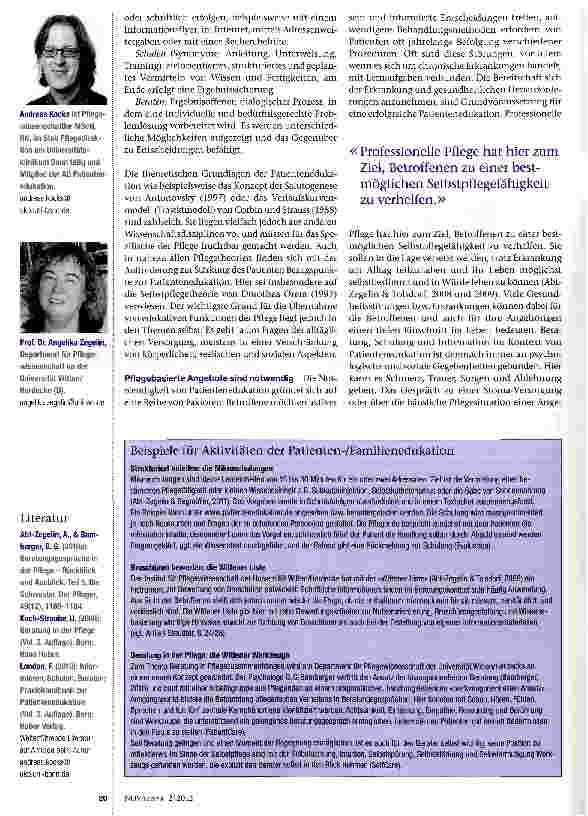 Vorschauseite 3: Patientenedukation