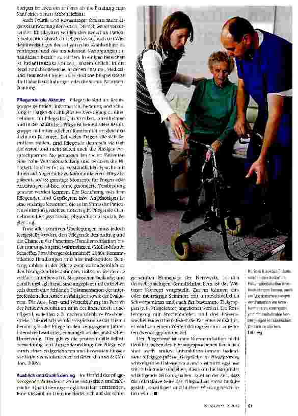 Vorschauseite 4: Patientenedukation