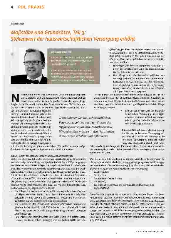 Vorschauseite 3: So rechnet sich die Kostenstelle Hauswirtschaft