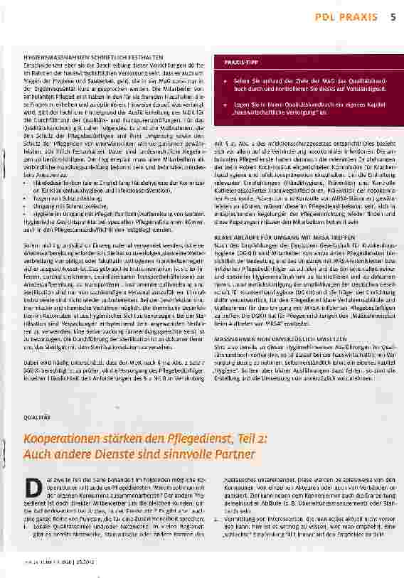 Vorschauseite 4: So rechnet sich die Kostenstelle Hauswirtschaft