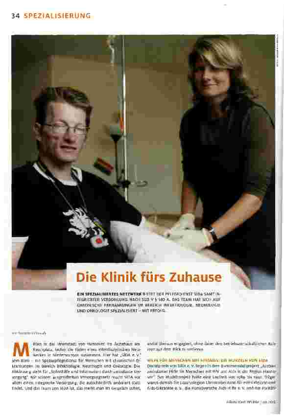 Vorschauseite 1: Die Klinik fürs Zuhause