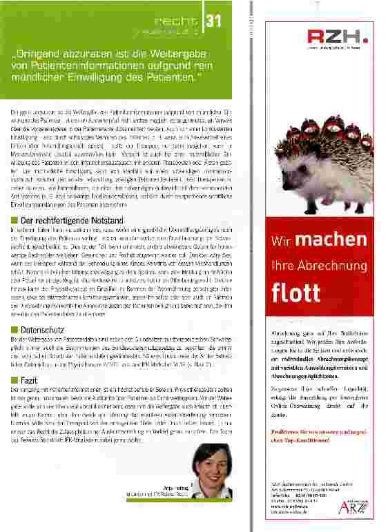 Vorschauseite 4: Die therapeuthische Schweigepflicht