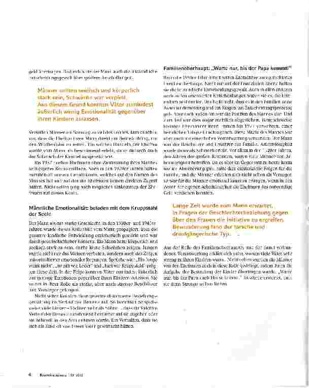 Vorschauseite 2: Männer verstehen Der Mann und seine Rolle im 20. Jahrhundert