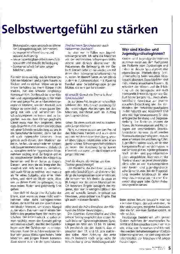Vorschauseite 2: Es gilt vor allem, das Selbstwertgefühl zu stärken