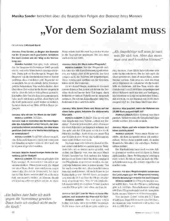 Vorschauseite 1: Vor dem Sozialamt muss man sich nackig machen