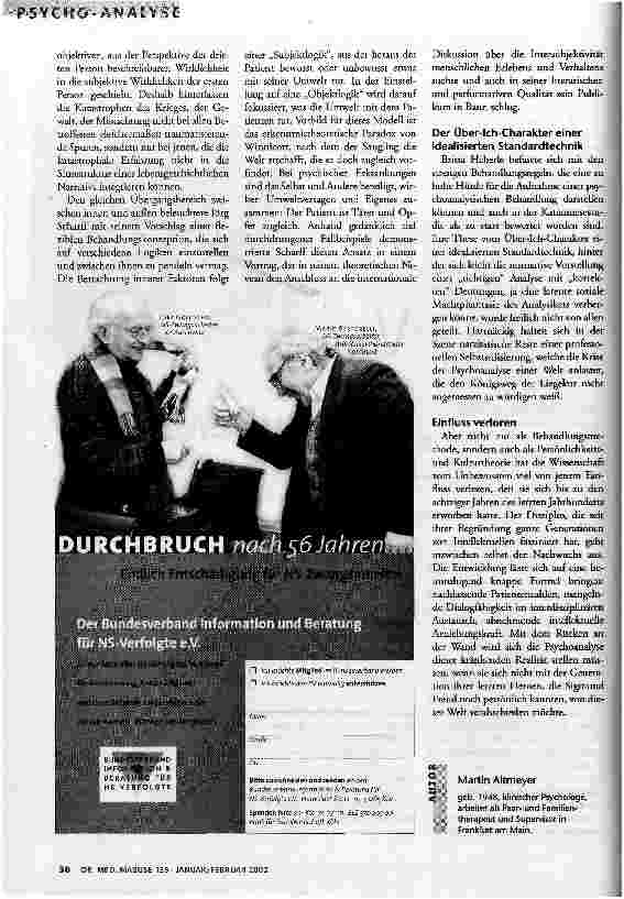 Vorschauseite 2: Von innen nach außen Die Psychoanalyse entdeckt die Realität