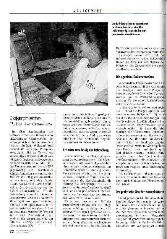 Vorschauseite 3: Die Pflege wird erst sichtbar, wenn wir sie dokumentieren Nomenklatur