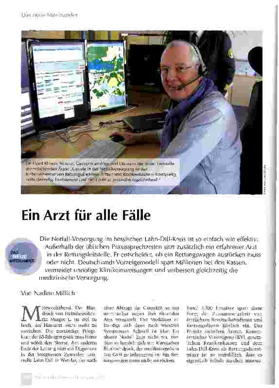 Vorschauseite 1: Ein Arzt für alle Fälle
