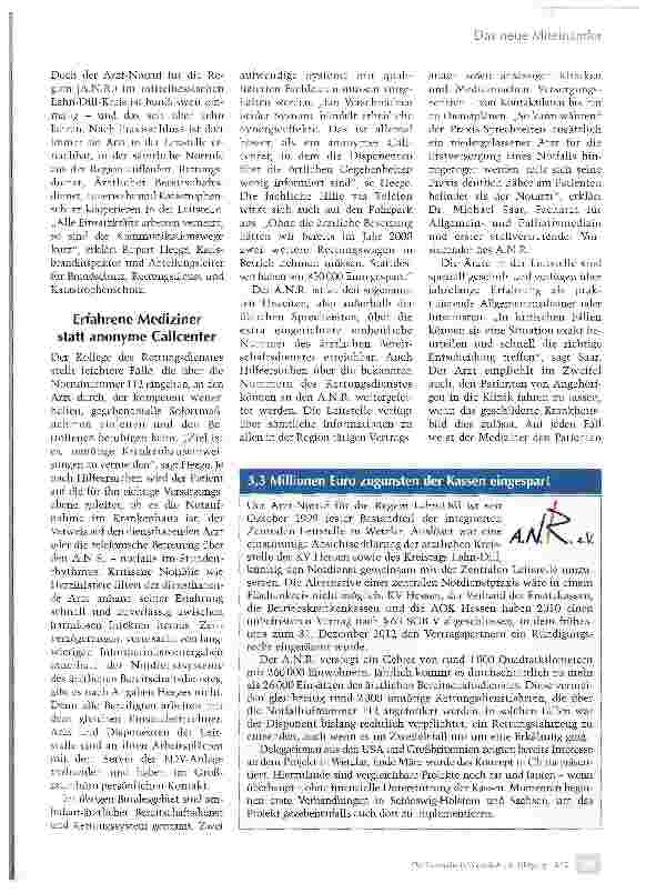 Vorschauseite 2: Ein Arzt für alle Fälle