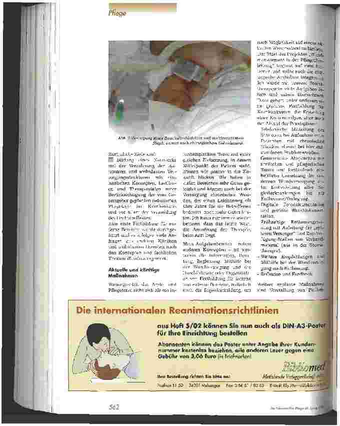 Vorschauseite 3: Konzept zur Behandlung chronischer und sekundär heilender Wunden