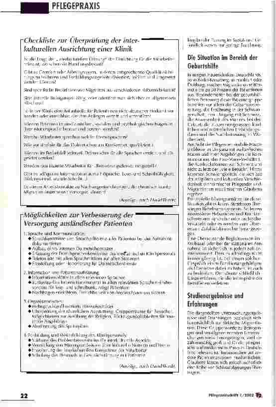 Vorschauseite 2: Ethnisch-kulturelle Aspekte in der Geburtshilfe