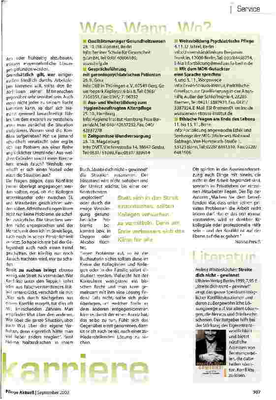 Vorschauseite 2: Streit am Arbeitsplatz schlichten