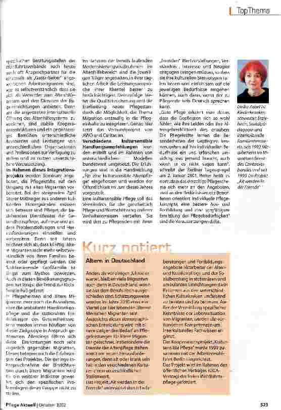 Vorschauseite 2: Alt werden in der Fremde