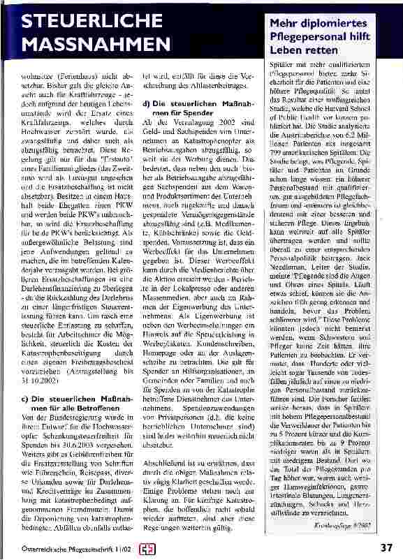 Vorschauseite 2: Die steuerlichen Regeln für Katastrophengeschädigte