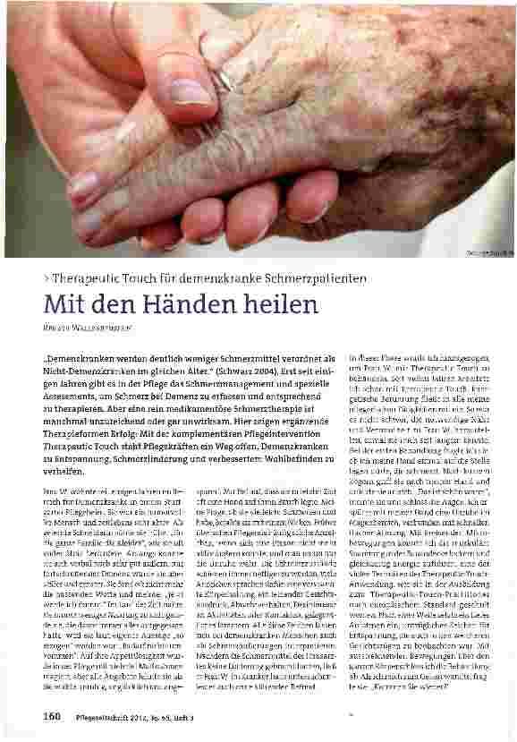 Vorschauseite 1: Mit den Händen heilen