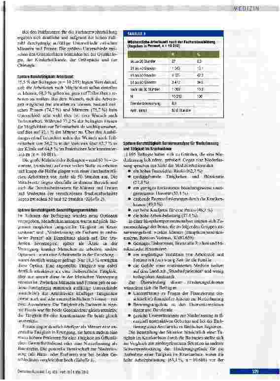 Vorschauseite 3: Berufserwartungen von Medizinstudierenden