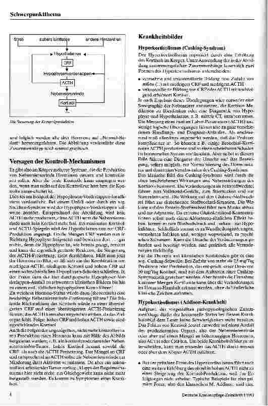 Vorschauseite 3: Die Nebennierenrinde und ihre Hormone Kurze Darstellung von Theorie und Klinik sowie Einführung in ...