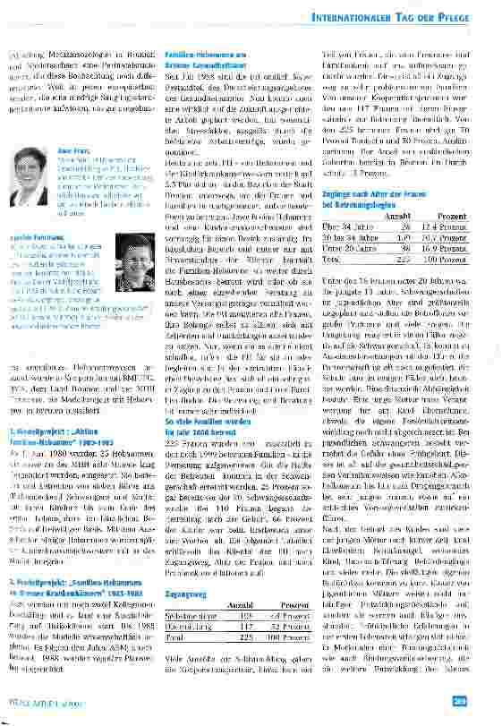 Vorschauseite 2: Familien brauchen Hilfe Familien-Hebammen - das Bremer Modell und seine Erfahrungen