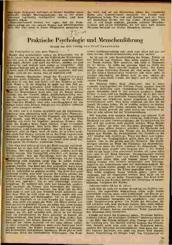 Vorschauseite 1: Praktische Psychologie und Menschenführung