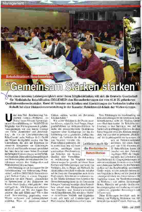 Vorschauseite 1: Gemeinsam Stärken stärken