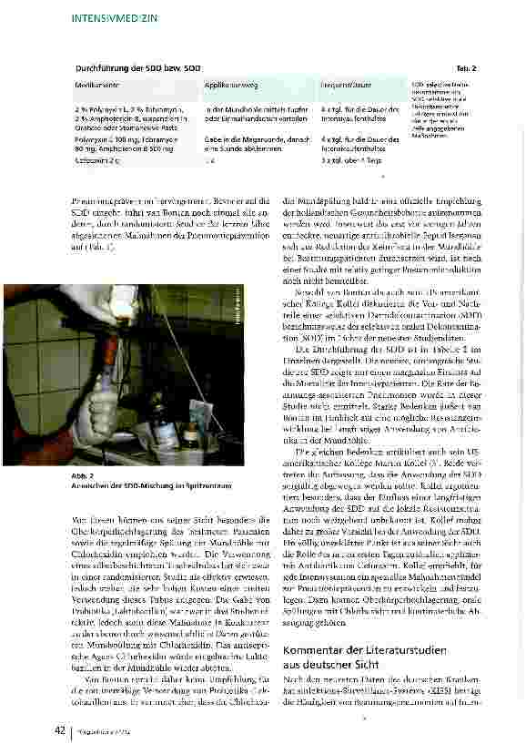 Vorschauseite 3: Neues zur Beatmungspneumonie