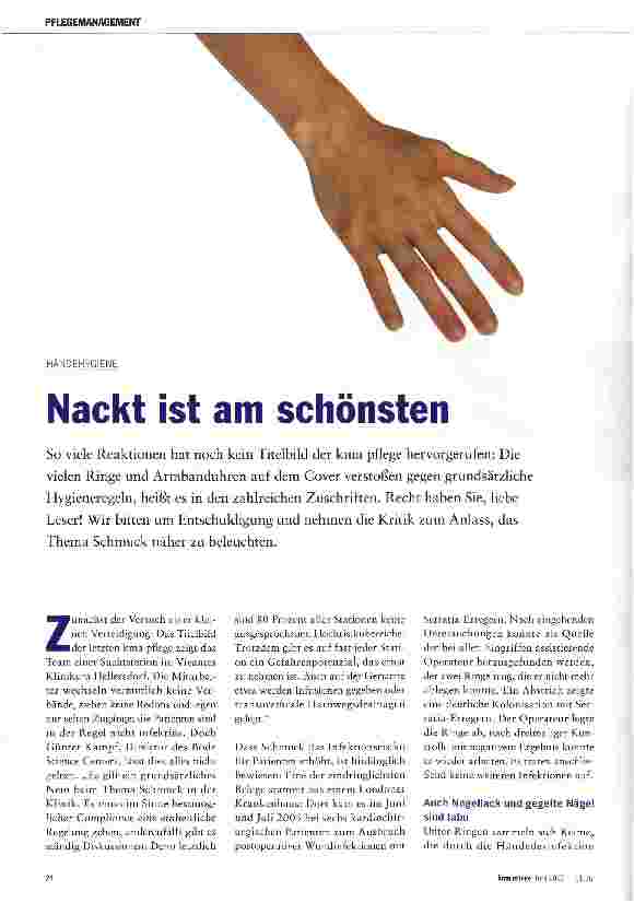 Vorschauseite 1: Nackt ist am schönsten