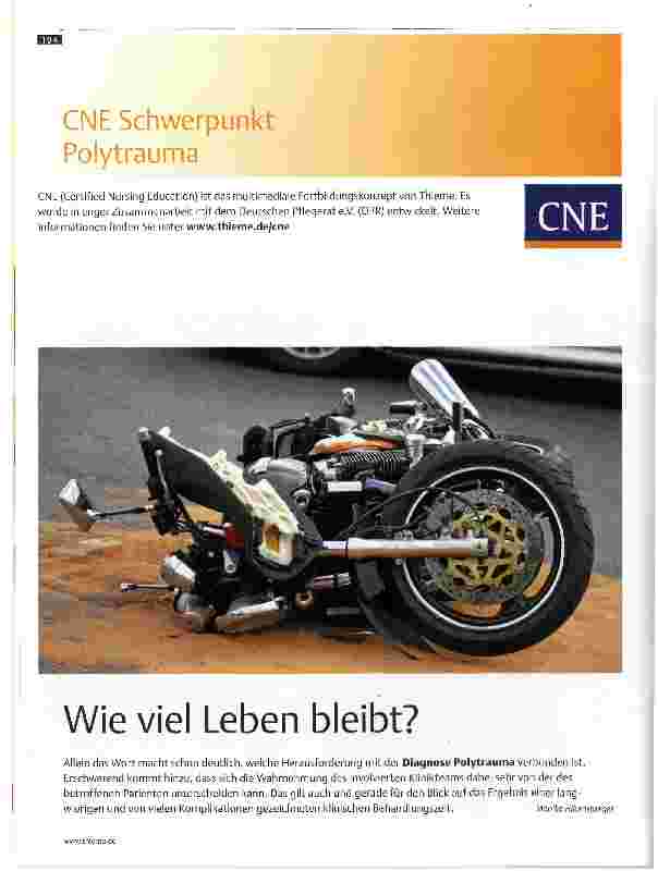 Vorschauseite 1: Wie viel Leben bleibt?