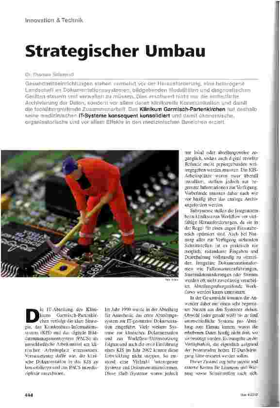 Vorschauseite 1: Strategischer Umbau