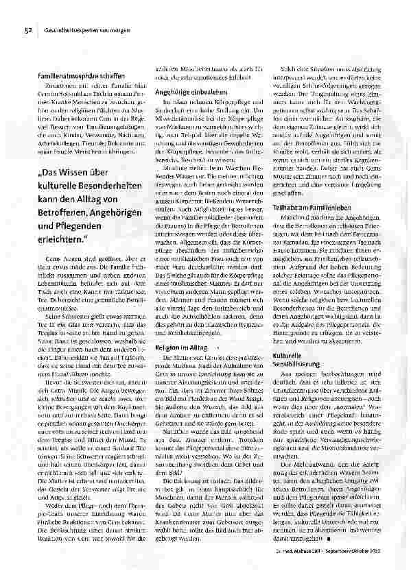 Vorschauseite 3: Akzeptanz und Verständnis