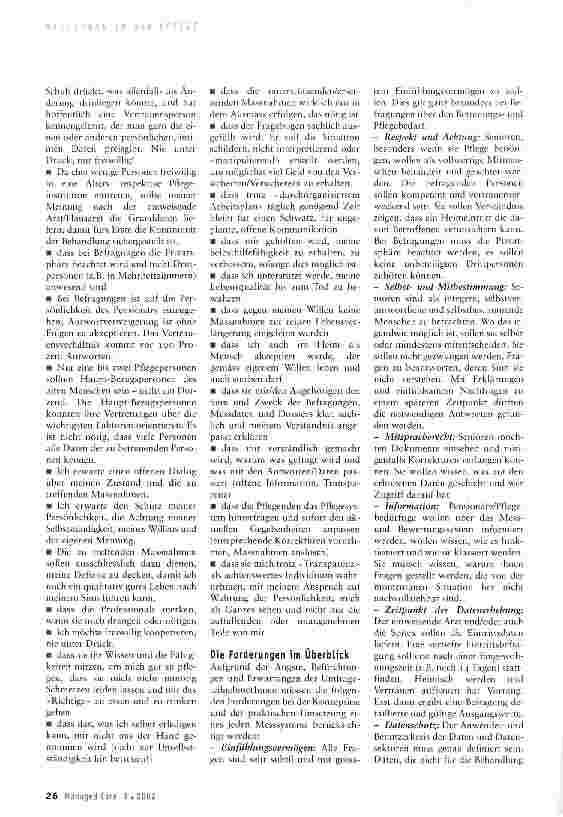Vorschauseite 3: Der gläserne Patient