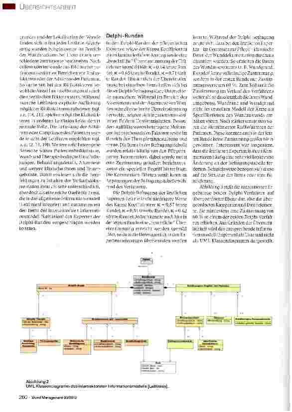 Vorschauseite 5: Auf dem Weg zu einem multiprofessionellen elektronischen Wundbericht in der intersektoralen Versorgung