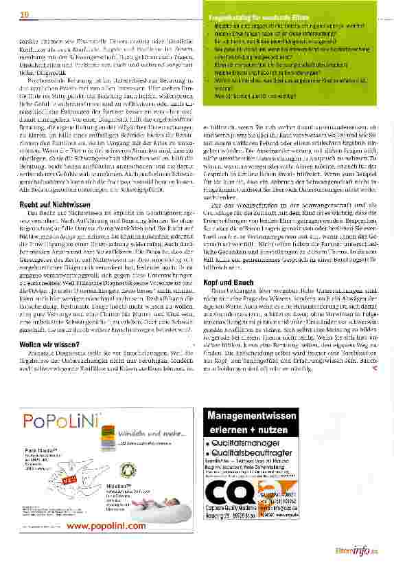 Vorschauseite 2: Informiert entscheiden
