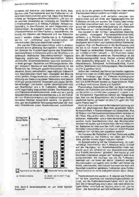 Vorschauseite 3: Sinnvolle Desinfektion im Krankenhaus