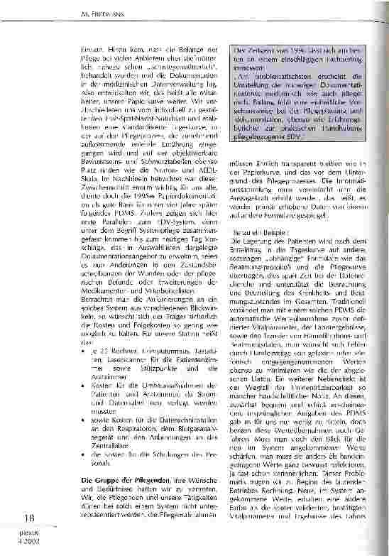 Vorschauseite 3: Einführung in ein Patienten-Daten-Management-System - Die Beständigkeit in der Veränderung