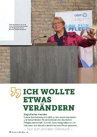 Vorschauseite 1: Ich wollte etwas verändern.