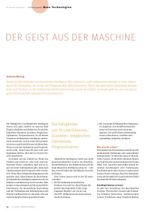 Vorschauseite 1: Der Geist aus der Maschine