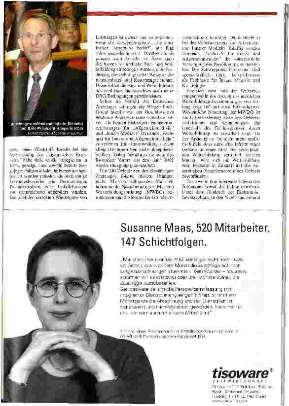 Vorschauseite 2: 106. Deutscher Ärztetag Aktiv und entschlussfreudig