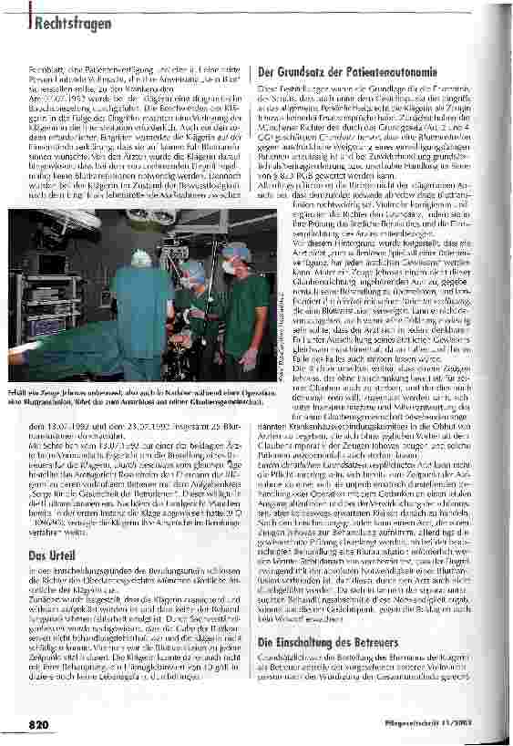 Vorschauseite 2: Wenn der Glaube das Leben bedroht