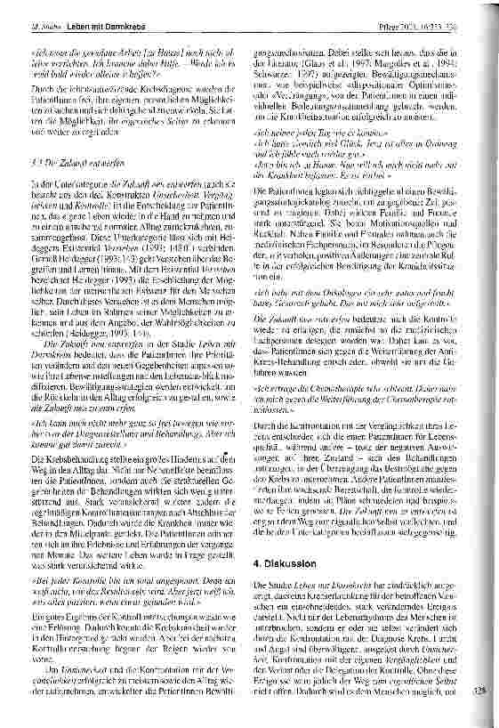 Vorschauseite 6: Leben mit Darmkrebs. Eine ontisch-empirische Studie