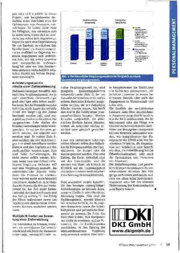 Vorschauseite 2: Leistungsbezogene Vergütung für Chefärzte und Oberärzte