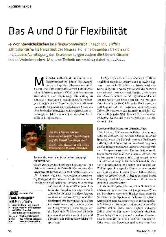 Vorschauseite 1: Das A und 0 für Flexibilität