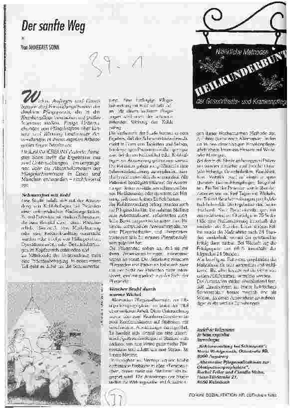 Vorschauseite 1: Der sanfte Weg Natürliche Methoden der Gesundheitsund Krankenpflege