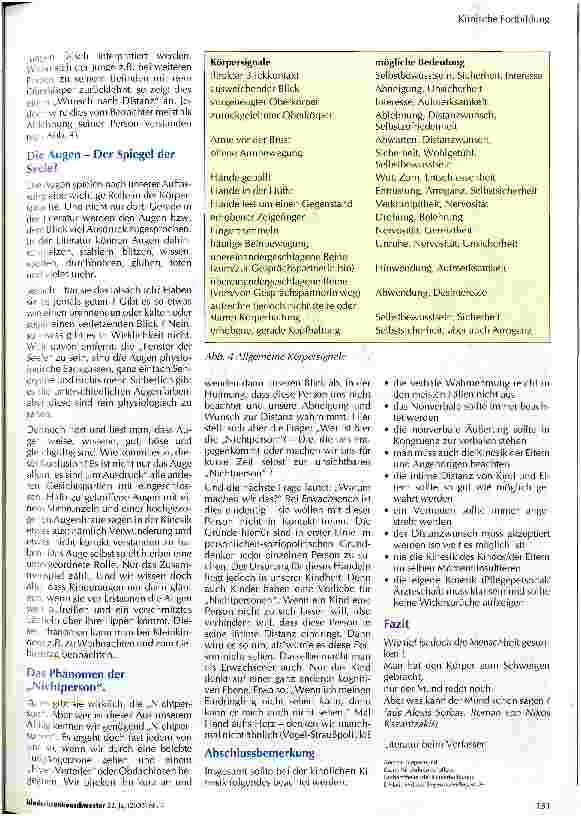 Vorschauseite 4: Die kindliche Kinesik