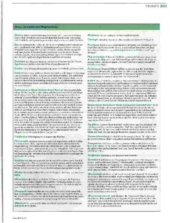 Vorschauseite 4: Einführung in die Pflegeforschung